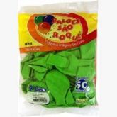 Balão Boli Verde 50un o pacote