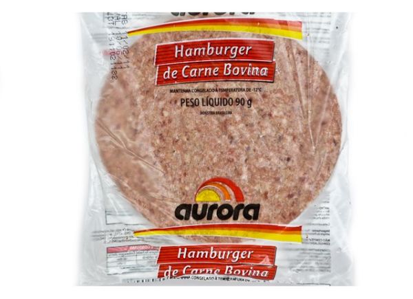 Carne de Hamburguer Aurora 56g