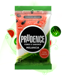 Preservativo Prudence Melancia C/ 3 un