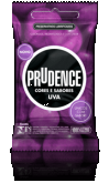 Preservativo Prudence Uva C/ 3 un