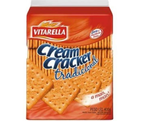 Biscoito Cream Cracker Vitarella 400g