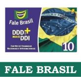 Cartão Fale Brasil 10r