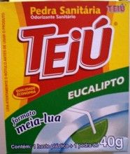 Pedra Sanitária Eucalipto Teiú 40g