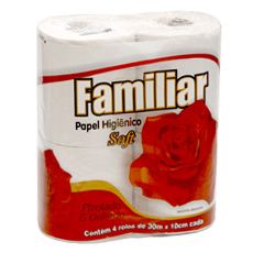 Papel Higiênico Familhiar 4Rolos