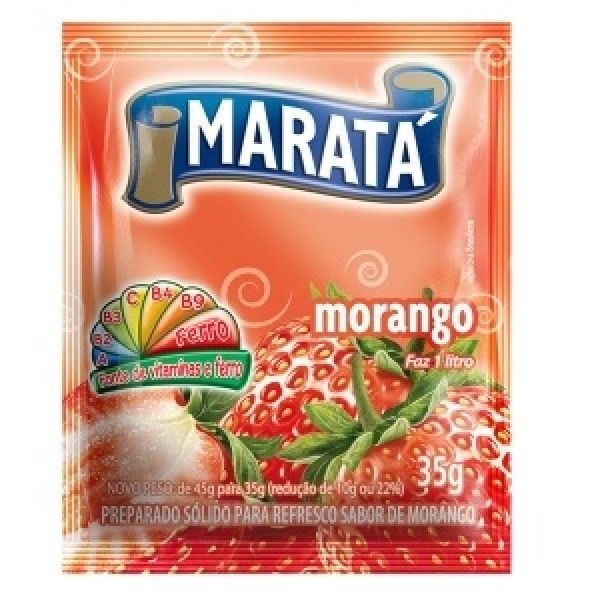 Suco Morango Maratá 35g